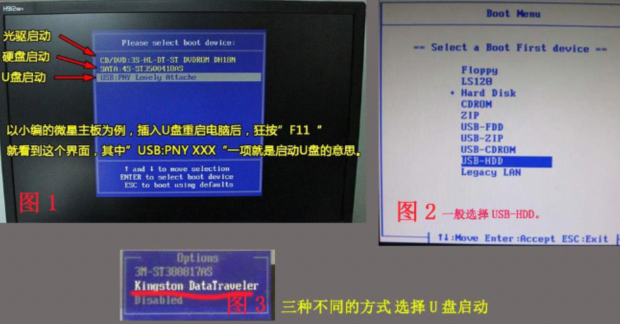 U盘如何重装win7